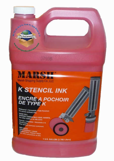 K Stencil Ink for porous surfaces