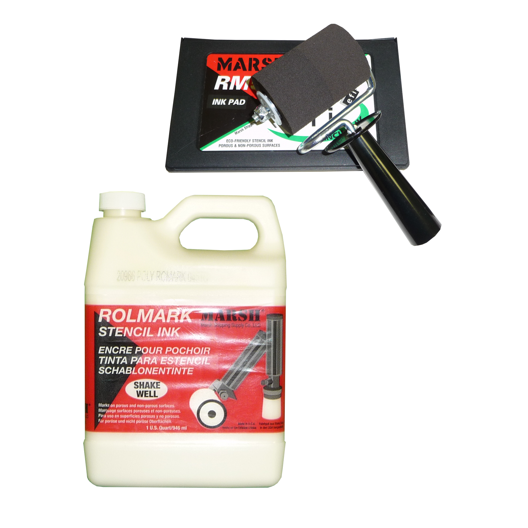 Marsh roller pad system