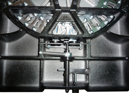 Underside view of Marsh stencil cutter